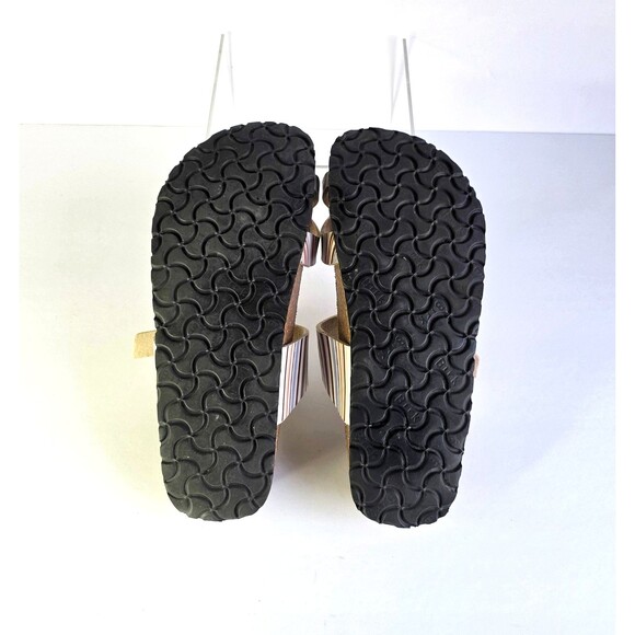 Birkenstock PAPILLIO Sandals Striped Multicolor Birko Flor 41 10.5 11 Regular - Picture 11 of 13